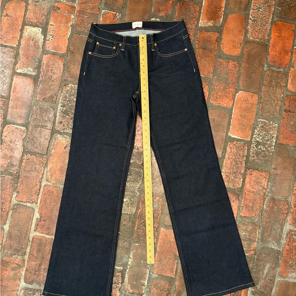 Alice + Olivia Bodie Dark Rinse Jeans, low rise, full length, perfect bootcut. - Picture 6 of 10